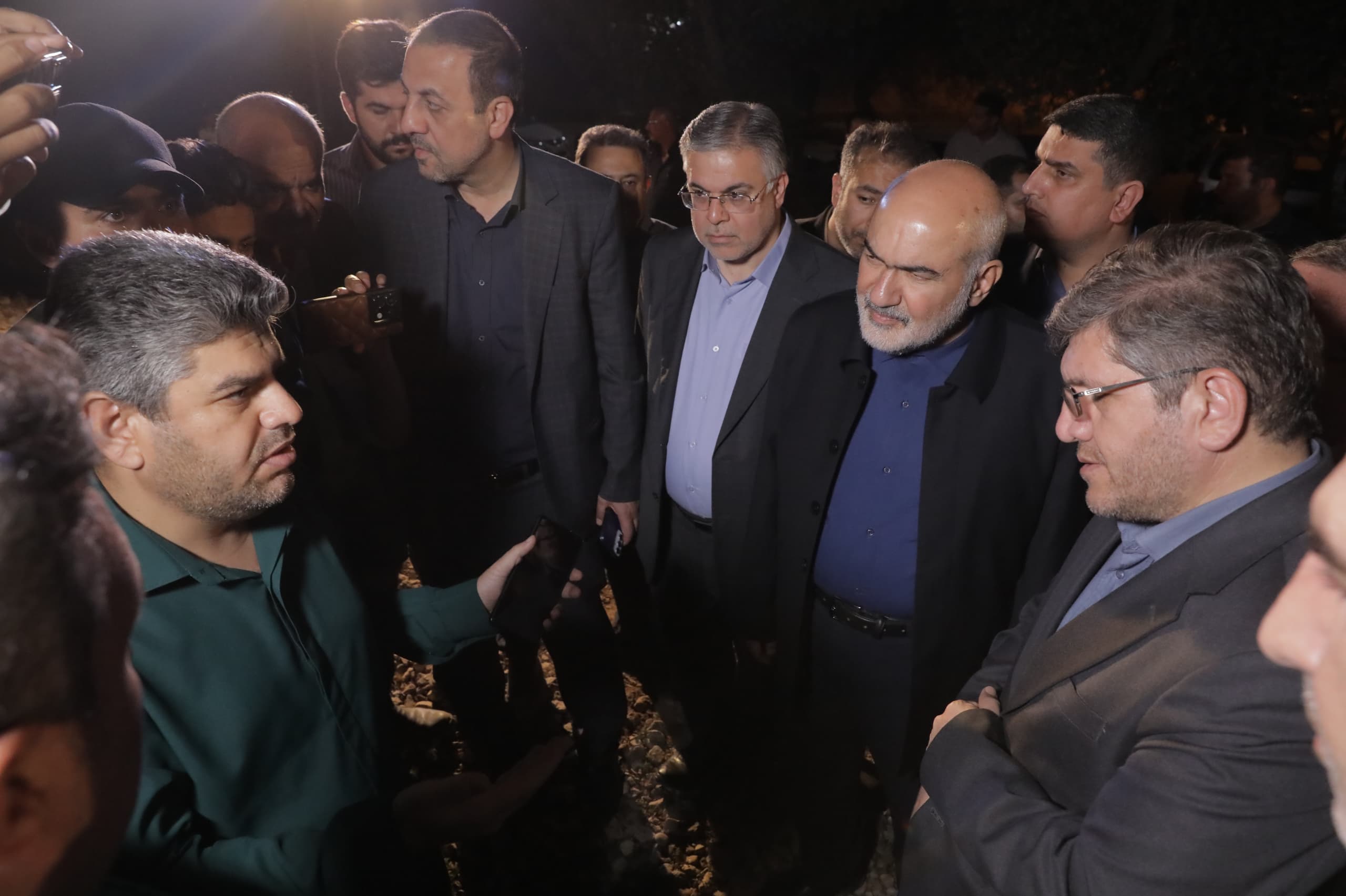 با حضور مدیرعامل راه آهن کشور بازسازی خط راه آهن کارون – میاندشت آغاز شد