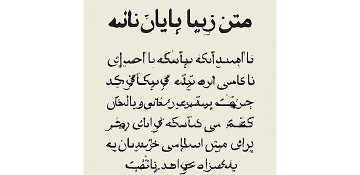 متن زیبا برای دفاع پایان نامه