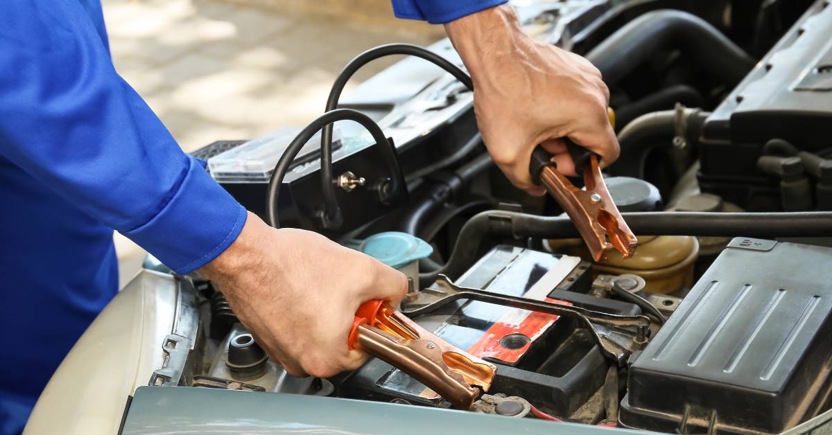 تعویض باتری ماشین در حالت روشن