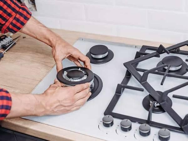 تعمیر فندک اجاق گاز رومیزی استیل البرز