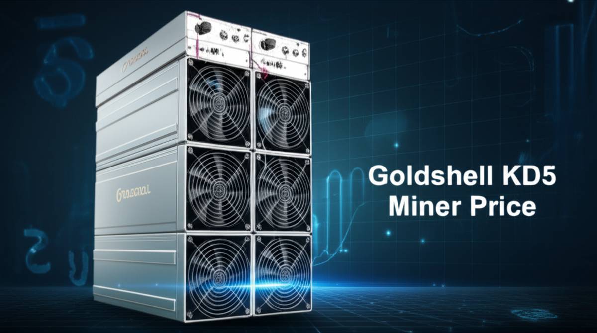 قیمت لحظه ای ماینر Goldshell KD5 | خرید با ضمانت