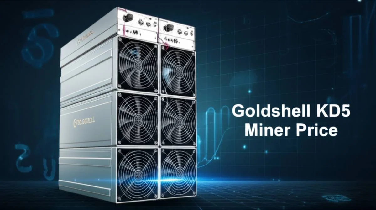 قیمت لحظه ای ماینر Goldshell KD5 | خرید با ضمانت