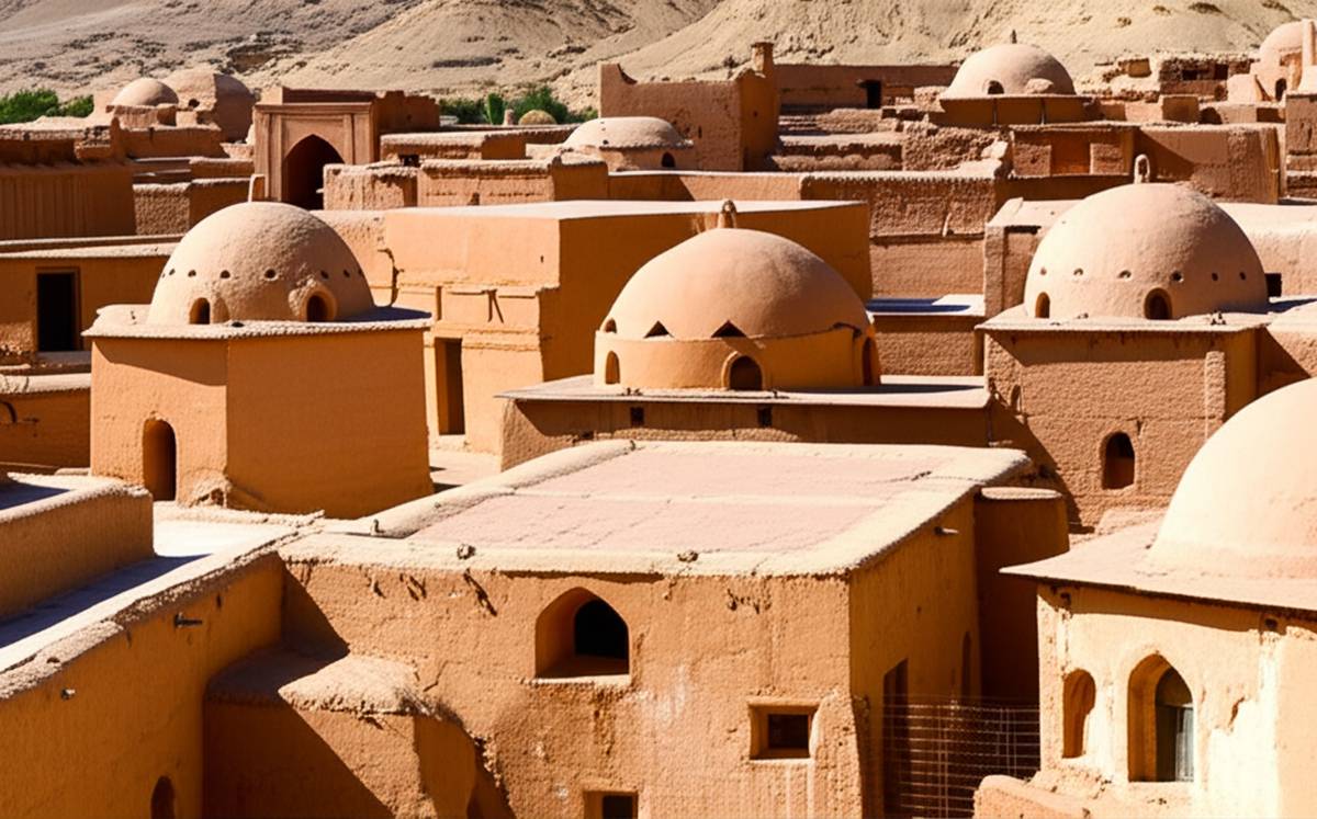 معماری روستای اصفهک طبس: از بافت سنتی تا بازسازی