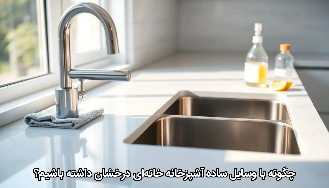 چگونه با وسایل ساده آشپزخانه خانه ای درخشان داشته باشیم؟