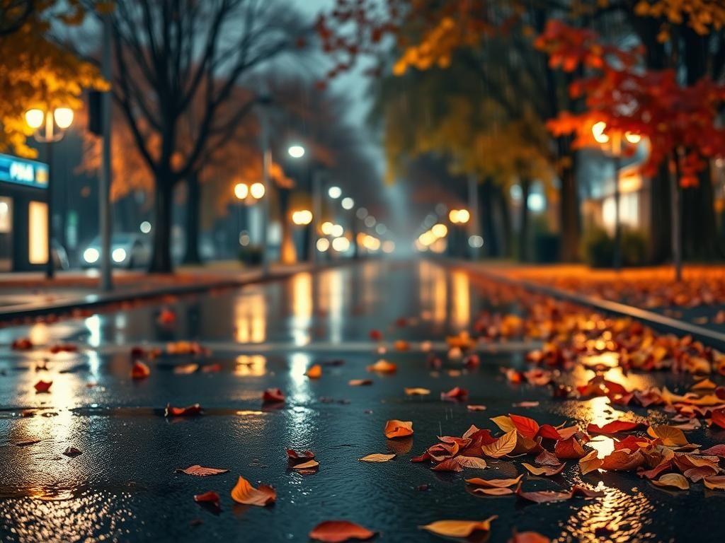 شب گردی در هوای بارانی پاییز | بهترین مکان ها و نکات لذت بخش