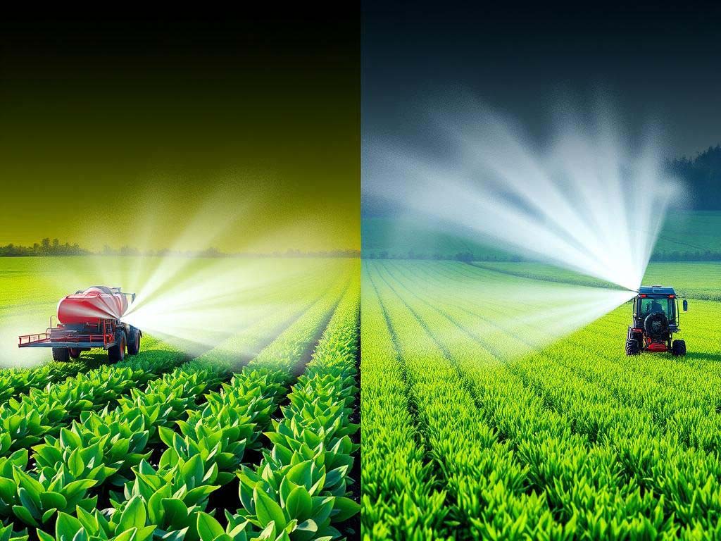 مقایسه عملکرد سمپاش اتومایزر در مقابل توربولاینر