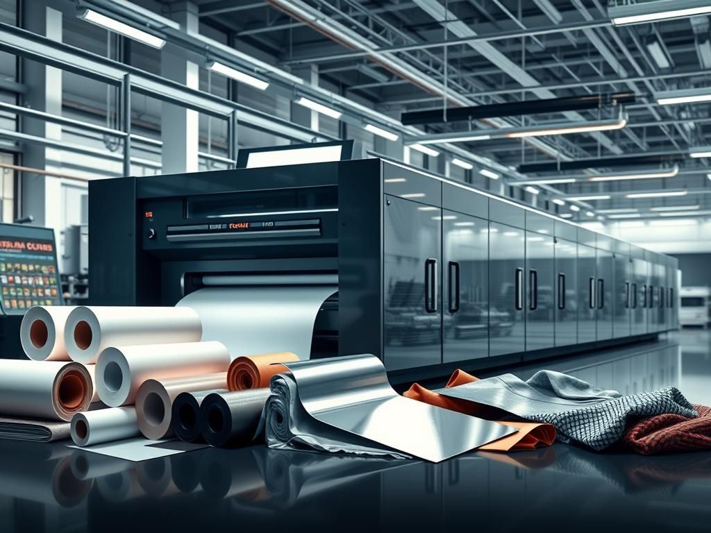 انتخاب دستگاه چاپ صنعتی با توجه به بستر چاپ