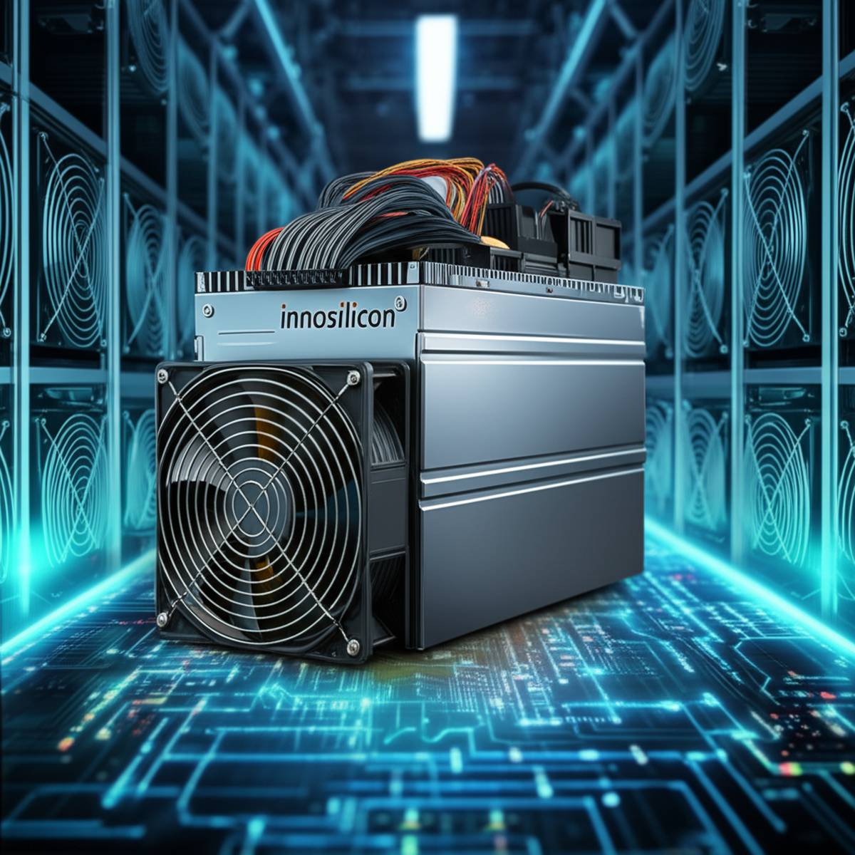 قیمت ماینر Innosilicon T3+ 57t | خرید فوری و مشخصات کامل