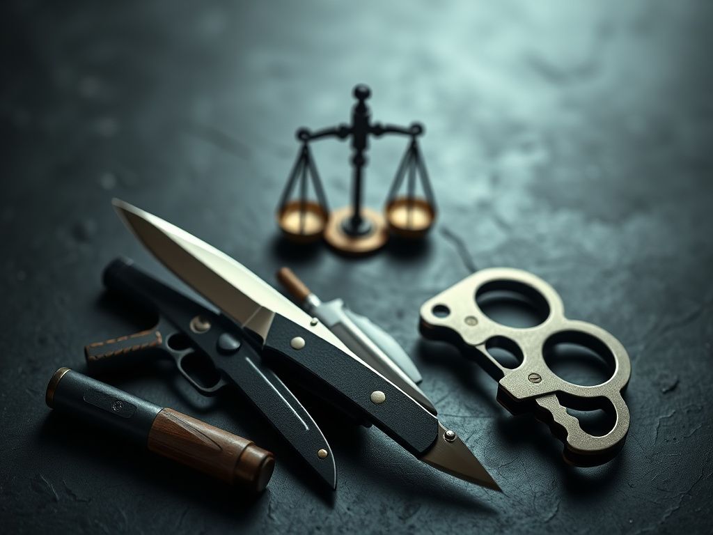 حکم حمل سلاح سرد چیست؟ (راهنمای جامع قانون و مجازات آن)