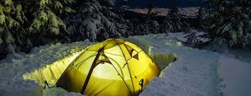 ساخت کمپ در برف چگونه است؟